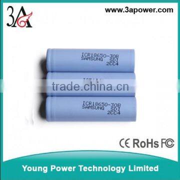 18650 lithium battery samsung ICR18650-30a 3000mah 3.7v li-ion battery cells