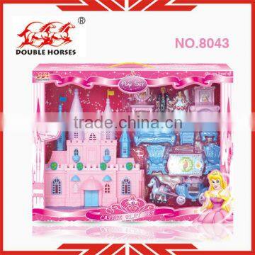 8043 plastic castle playground