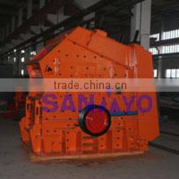 Sanyyo High quality Soft Stone Crusher/Impact Crusher with best price for sale.