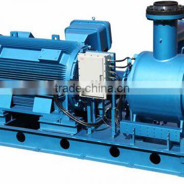 Horzontal twin-screw pump