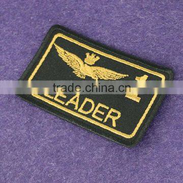 2016 Hot Sales Laser Cutting Woven Clothing Patches photo-3