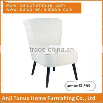 Solid wood sofa chair for kid,Durable jean fabric,Wing shape back,Piping around,TB-7493                        
                                                Quality Choice