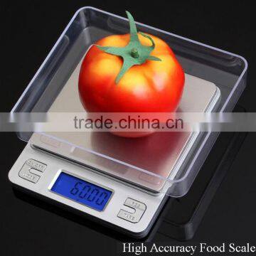 Brushed Stainless Steel Electronic Kitchen Bakery Scale