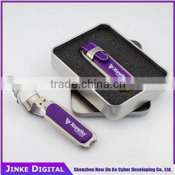 Designer Cheapest Leather Usb Flash Drive 16gb photo-3