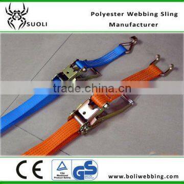 polyester webbing ratchet strap tie downs