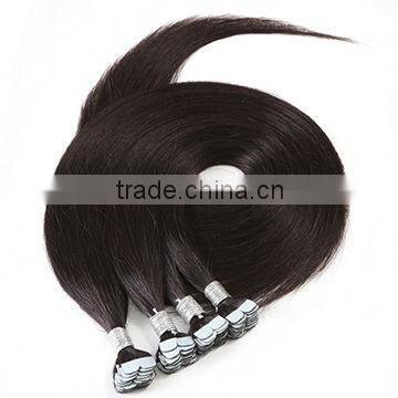 virgin brazilian hair mini tape hair extension china hair supplier                        
                                                Quality Choice