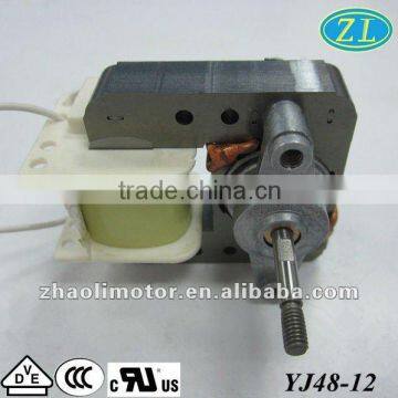 120V Mirco Motor low torque high rpm Electric oven fan motor Shaded Pole Motor YJ48-12: motor manufacturer