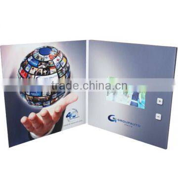 4.3'' marketing ads with lcd digital greeting card