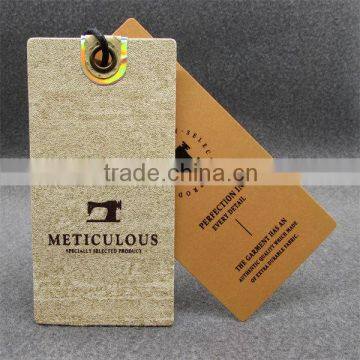 Special Paper Sand Surface Hangtags With Jeans