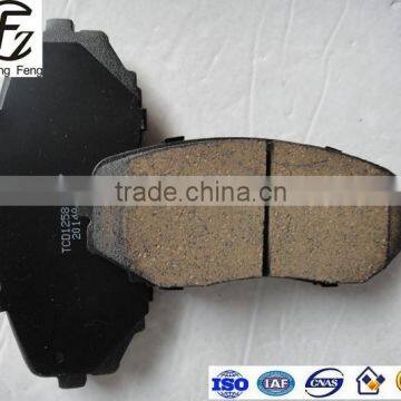 HIGH QUALITY BRAKE PADS D1258 Top Quality Low Dust Brake Pad Best ceramic high quality brake pad D1258 for car