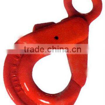 G80 European type eye self-locking hook