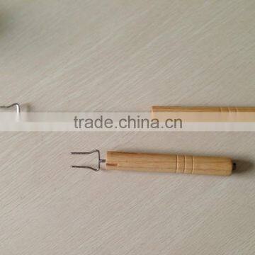 Collapsible Wooden BBQ Fork With Hang Rope photo-3