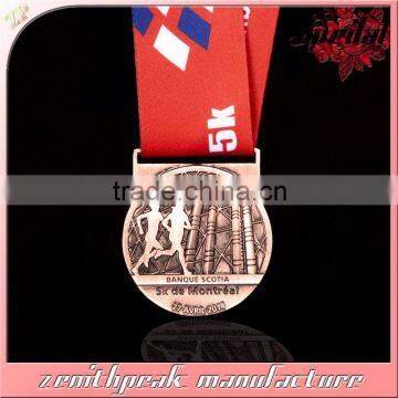 medals with ribbon,marathon enamel medals,custom finisher medals