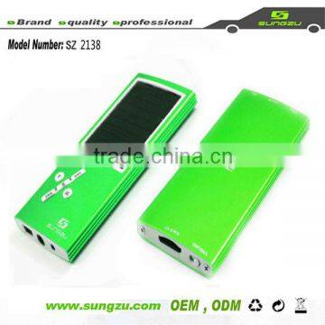 factory good and cheap innovative mp3 player with solar panel