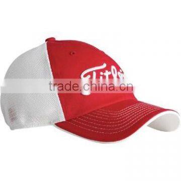 Golf cap made of cotton