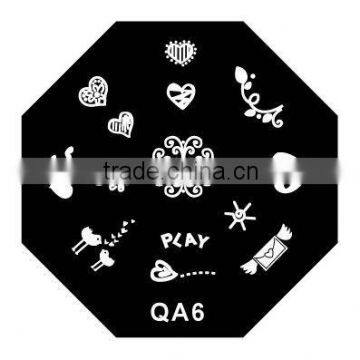 custom nail art stamping plates