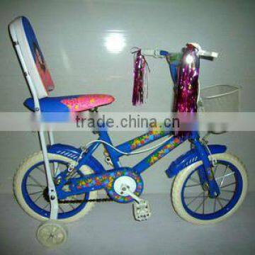 New design Kids push bike with back rest