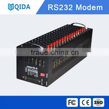 Qida cheap usb modem chip manufacturers 16 port sms modem pool bulk sms modem