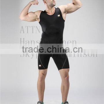 the Newest Mens Sexy Fitness Compression Wear /sports Running Compression Tights/sublimation Compression Shirt photo-5