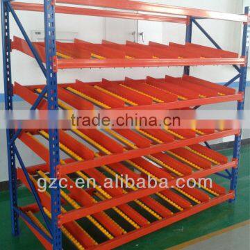 Trays Carton live storage rack roller racking system