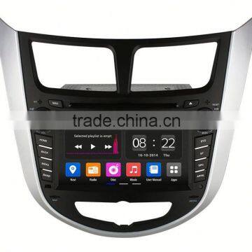 2 Din Android 4.4 up to Android 5.1 Car DVD With GPS Radio for Verna Support IPod RDS Wifi 3G photo-2