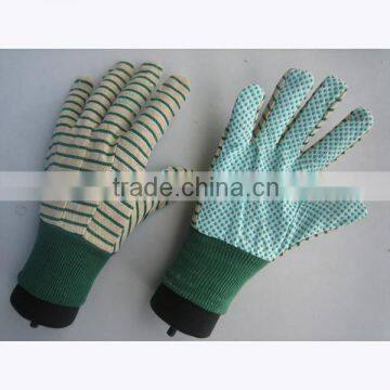 Anti-skidding Polyester Knitted Garden cotton Glove