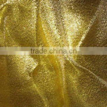 Gold metallic fabric for stage decor