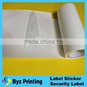 Cheap &Custom anti-counterfeit void 3d hologram stickers Plastic seal strip/Security Laser Hologram Label/ sticker