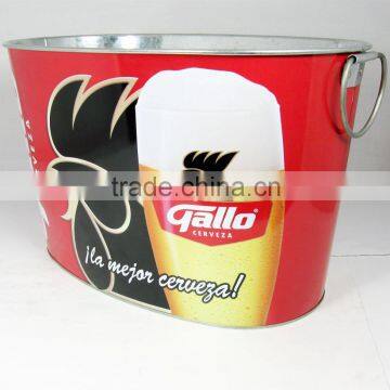 promotional big galvanized tin bucket