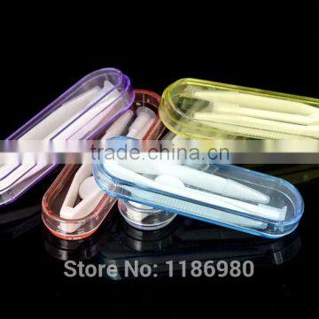 Contact Len Box Tweezer Tip Case Inserter Antibacterial Sucker Remover Soft photo-3
