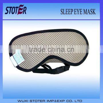 hot sale and cheap outdoor polyester sleep eye mask ST7084