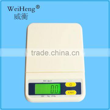 Promotional indoor use electronic digital weighing kitchen scale WH-B07L