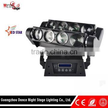 Alibaba Online Sale Colorful Eight Eyes Spider Moving Head Beam Light Stage Lighting