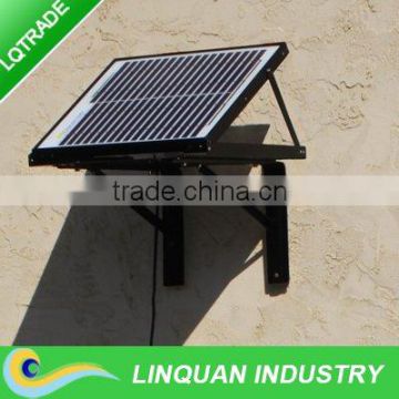 14 inch 15W brush/brushless motor solar gable fan