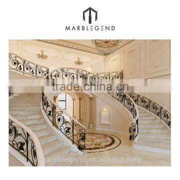 Home Design Natural Stone Marble Staircase Manufacturer Price