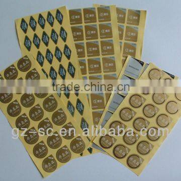 Custom adhesive Sticker GZSC-AS058