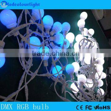 led magic ball light DC24V 6pcs SMD5050 RGB 360 viewing led bulb light