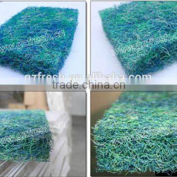 Fish pond filter material used in Public aquarium