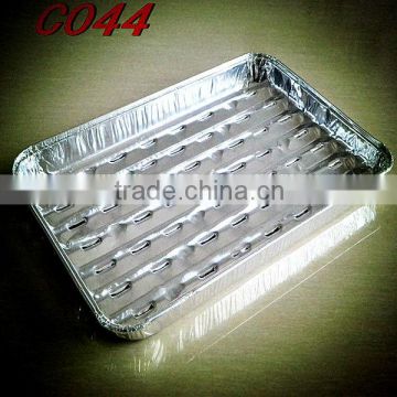 foil bbq grill tray C044