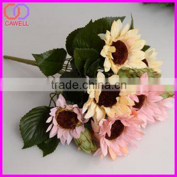 cheaper plastic wholesale silk flowers sunflowers