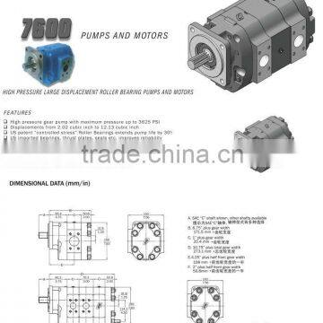 Permco Hydraulic Gear Pump 7600 Series