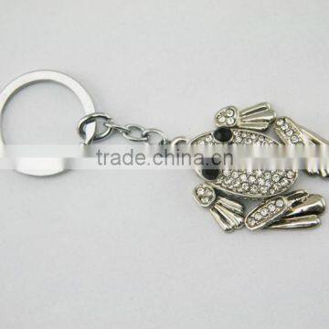 zinc alloy promotional gift key ring holder