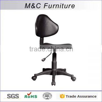 Ergonomic rotate black pu leather office chair