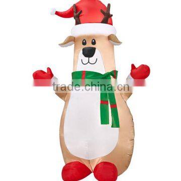 Light Inflatable Deer for Christmas Decoration