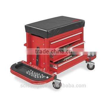 Tool Chest Seat With 3 Drawer & 2 Tray & Pry Bar Holder photo-5