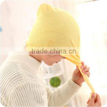 Super Absorbent Microfiber Hair Dry Towel Thickened Shower Cap Hair Turban Quick Dry Hat Cap