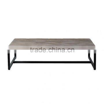 Wood & Iron Coffee Table