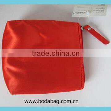 Cheap Satin polyester cosmetic bag