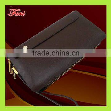 2015 fashion leather clutch bag for man