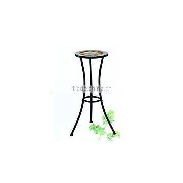 metal mosaic flower stand furniture